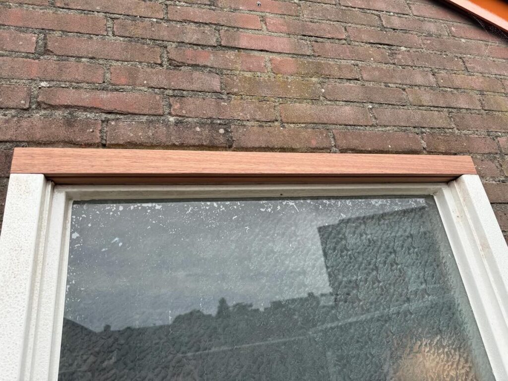 Houtrot herstellen Lelystad – na herstel kozijn